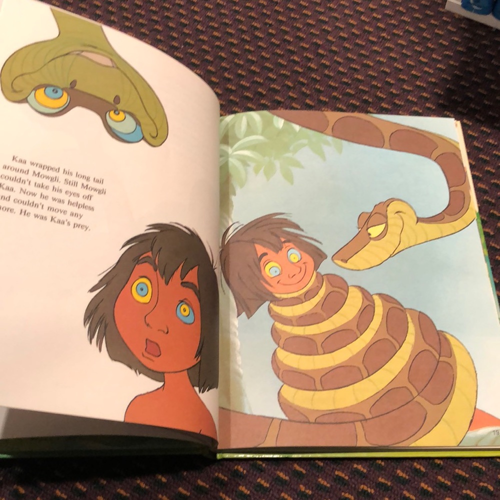 Vintage 1986 children’s book Walt Disney classic The Jungle Book - Picture 8 of 14